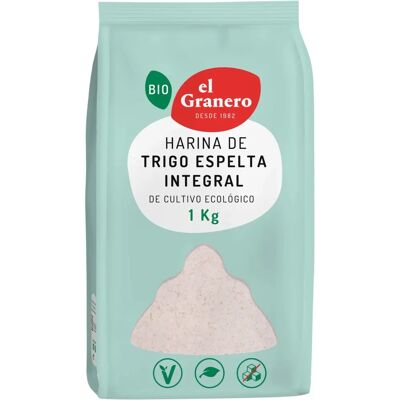 El Granero Farinha de trigo integral de espelta orgânica El Granero Farinha de trigo integral de espelta orgânica