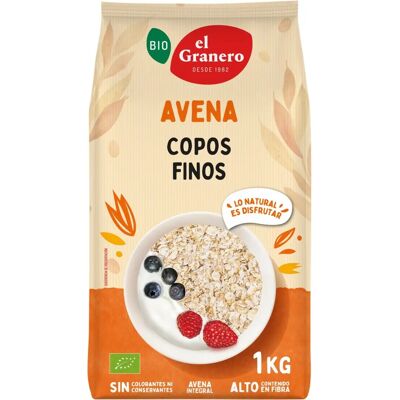 El Granero Bio Vollkorn Haferflocken - 1 Kg El Granero Bio Vollkorn Haferflocken - 1 Kg