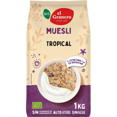 El Granero Integral Tropi Extra Bio Muesli - 1kg El Granero Integral Tropi Extra Bio Muesli - 1kg