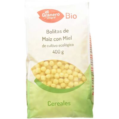 El Granero Integral Bio-Maisbällchen mit Honig - 350g - Maisbällchen El Granero Integral Bio-Maisbällchen mit Honig - 350g - Maisbällchen