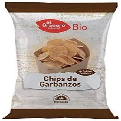 Chips de garbanzos ecológicos Granero - Vegano, 80g Chips de garbanzos ecológicos Granero - Vegano, 80g