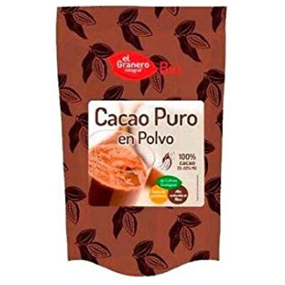 El Granero Integral Poudre de Cacao Bio - 20-22% Matière Grasse - 350g - Publicité El Granero Integral Poudre de Cacao Bio - 20-22% Matière Grasse - 350g - Publicité