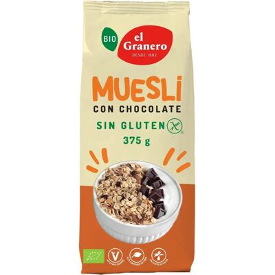 El Granero Integral Muesli con Chocolate 375 g - Sin Gluten El Granero Integral Muesli con Chocolate 375 g - Sin Gluten
