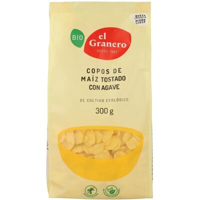 El Granero Integral Flocos de Milho Assados - Orgânico, Sem glúten, Rico em proteínas - Cereais El Granero Integral Flocos de Milho Assados - Orgânico, Sem glúten, Rico em proteínas - Cereais