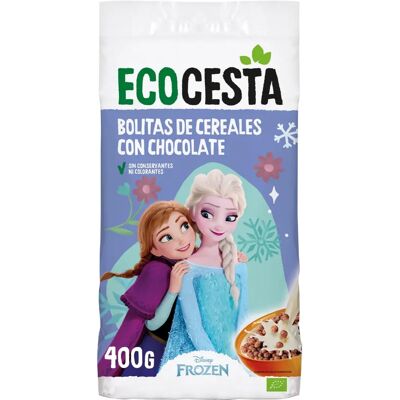 Ecocesta Bolitas de cereales con chocolate bio - Desayuno o merienda Ecocesta Bolitas de cereales con chocolate bio - Desayuno o merienda
