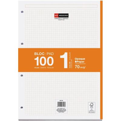 Miquelrius 7428 - Oranges Raster-Notizbuch-Refill Miquelrius 7428 - Oranges Raster-Notizbuch-Refill