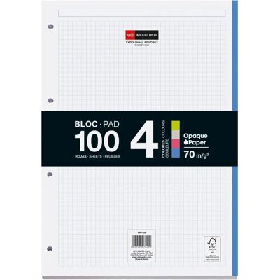 Miquelrius 7429 - 4-color A4 Notebook Refill Miquelrius 7429 - 4-color A4 Notebook Refill