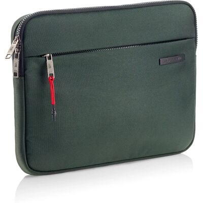 Funda portátil para portátil - 39x29x3 cm - Verde - Para trabajo Funda portátil para portátil - 39x29x3 cm - Verde - Para trabajo