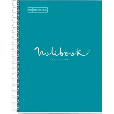 Miquelrius - Cahier Dura A4 MR46075 - Pack de 5 Miquelrius - Cahier Dura A4 MR46075 - Pack de 5