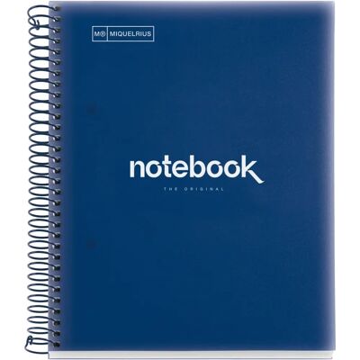 Miquelrius Modèle 49947 Cahier A5 en Polypropylène - 120 Pages Miquelrius Modèle 49947 Cahier A5 en Polypropylène - 120 Pages