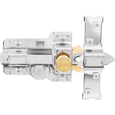Cerradura de puerta níquel Fac 303-T - 115mm, Derecha Cerradura de puerta níquel Fac 303-T - 115mm, Derecha