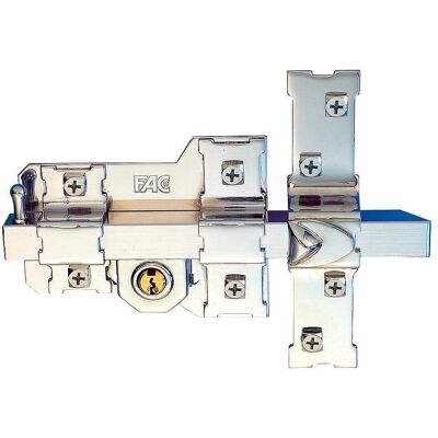 FAC 306-l/115-n Cerradura - Sistema 'L' - Acabado Niquelado FAC 306-l/115-n Cerradura - Sistema 'L' - Acabado Niquelado