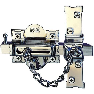 Cerrojo FAC 308-r/80-n Niquel - Seguridad de Puerta Cerrojo FAC 308-r/80-n Niquel - Seguridad de Puerta