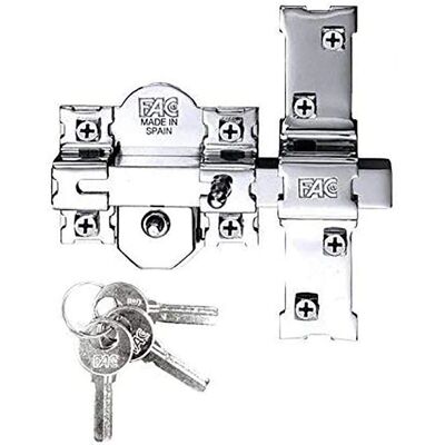 FAC Modelo 201-r/80 C.y.-ii Cerradura de Acero Pintada FAC Modelo 201-r/80 C.y.-ii Cerradura de Acero Pintada