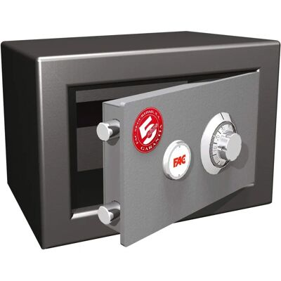 Caja fuerte Fac 102-MS en acero con combinación - 29L, 37x29x35cm Caja fuerte Fac 102-MS en acero con combinación - 29L, 37x29x35cm