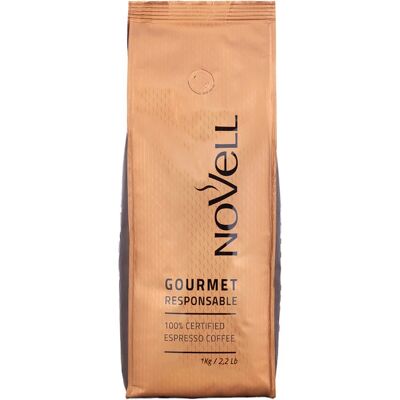 Novell Gourmet Responsable - 1 kg - Koffiebonen Novell Gourmet Responsable - 1 kg - Koffiebonen