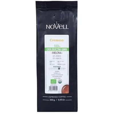CAFES NOVELL Cremoso BIO 250 g - Gemahlener Kaffee CAFES NOVELL Cremoso BIO 250 g - Gemahlener Kaffee