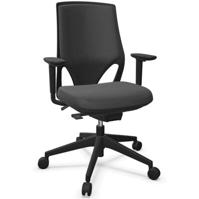 Silla de Oficina Actiu Efit 10 - Respaldo Alto, Regulable, Color Negro Silla de Oficina Actiu Efit 10 - Respaldo Alto, Regulable, Color Negro