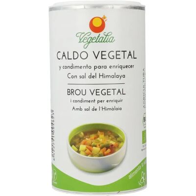 Caldo Vegetal Orgánico Sin Gluten - 350g - Vegetalia Caldo Vegetal Orgánico Sin Gluten - 350g - Vegetalia