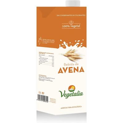 Bebida de avena orgánica Vegetalia - 1L - Sin gluten Bebida de avena orgánica Vegetalia - 1L - Sin gluten