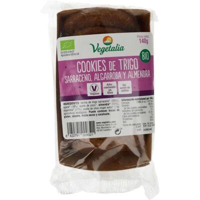 Galletas ecológicas de trigo sarraceno Vegetalia - Cacao Almendra - Galletas Galletas ecológicas de trigo sarraceno Vegetalia - Cacao Almendra - Galletas