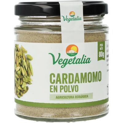 Vegetalia Polvo de Cardamomo Orgánico - Especia Vegetalia Polvo de Cardamomo Orgánico - Especia