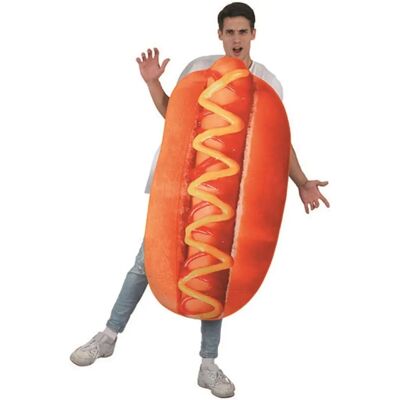 BigBuy BigBuy Hot Dog Costume - Adult L BigBuy BigBuy Hot Dog Costume - Adult L