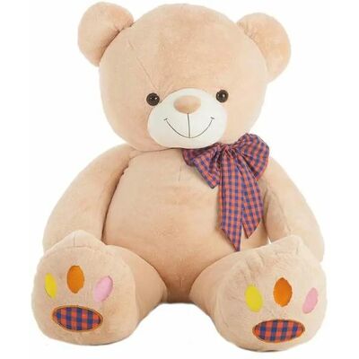 BigBuy Jouet Peluche Footprints Bear 90 Cm - Ours en Peluche - Publicité BigBuy Jouet Peluche Footprints Bear 90 Cm - Ours en Peluche - Publicité