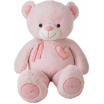 BigBuy Ours en Peluche Rose - Jouet 140cm pour Enfants - Publicité BigBuy Ours en Peluche Rose - Jouet 140cm pour Enfants - Publicité