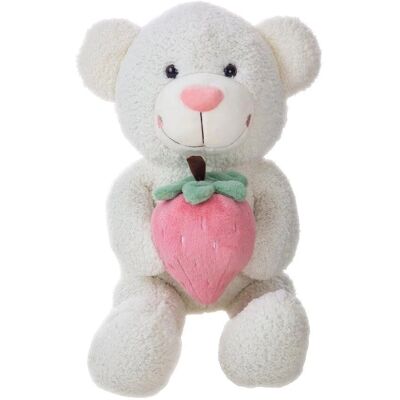 BigBuy Pluszowy Miś Truskawkowy 90 cm - Pluszowy miś BigBuy Pluszowy Miś Truskawkowy 90 cm - Pluszowy miś