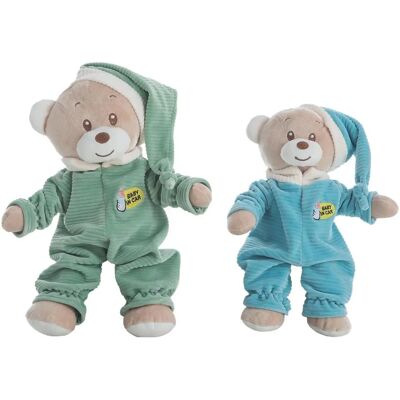 Pyjama ours en peluche BigBuy - 32 cm - Multicolore - Publicité Pyjama ours en peluche BigBuy - 32 cm - Multicolore - Publicité