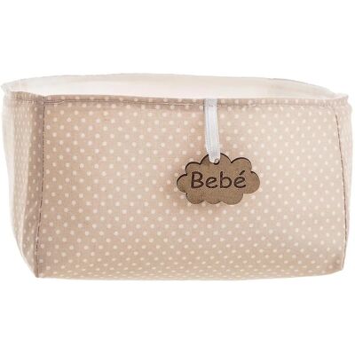 Creaciones Llopis Cesta Beige 18x14x10.5cm - Cesta Creaciones Llopis Cesta Beige 18x14x10.5cm - Cesta