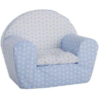 Poltrona per Bambini BigBuy Blu Acrilico - Sedia per bambini Poltrona per Bambini BigBuy Blu Acrilico - Sedia per bambini