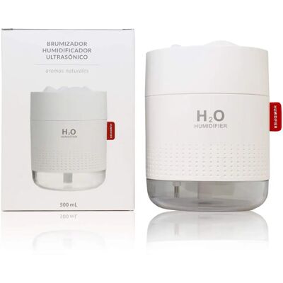 Humidificador ultrasónico de niebla de nieve SYS - 500ml - Humidificador Humidificador ultrasónico de niebla de nieve SYS - 500ml - Humidificador