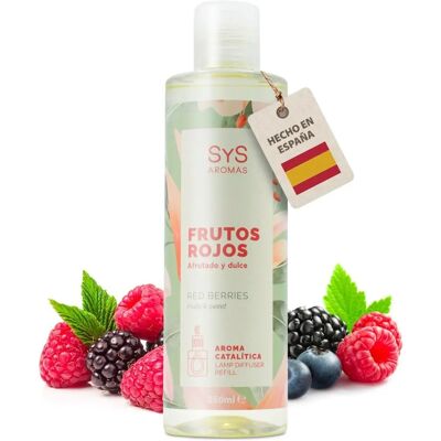 Aroma para lâmpada catalítica SYS frutos vermelhos 250 ml - Lâmpada de Aromas - Frutos Vermelhos Aroma para lâmpada catalítica SYS frutos vermelhos 250 ml - Lâmpada de Aromas - Frutos Vermelhos
