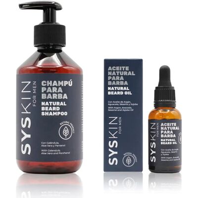 Kit de Cuidado de Barba LABORATORIO SYS - Champú y Aceite Kit de Cuidado de Barba LABORATORIO SYS - Champú y Aceite