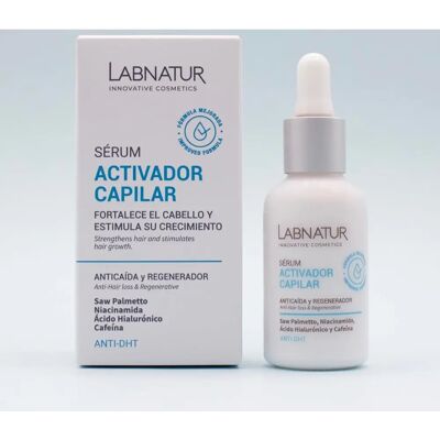 Soro de crescimento capilar Labnatur - Reforçador e regenerador - 30ml Soro de crescimento capilar Labnatur - Reforçador e regenerador - 30ml