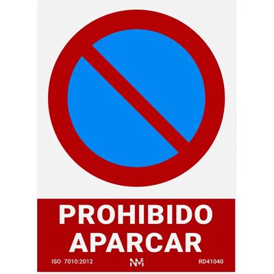 Panneau Interdiction - Stationnement Interdit PVC 30x40cm - Publicité Panneau Interdiction - Stationnement Interdit PVC 30x40cm - Publicité