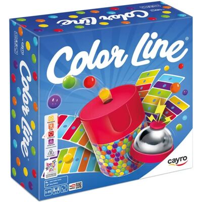 Cayro Color Line Spiel - Aktion und Geschwindigkeit - Bildung & Spaß Cayro Color Line Spiel - Aktion und Geschwindigkeit - Bildung & Spaß