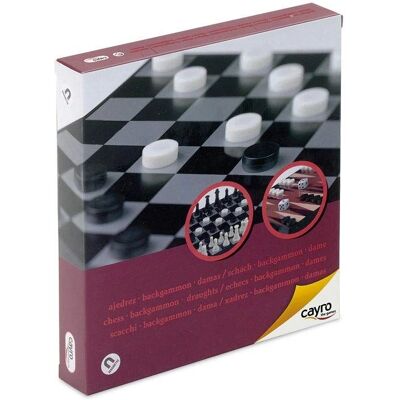 Cayro Magnetyczne Backgammon i Szachy dla 2 Graczy Cayro Magnetyczne Backgammon i Szachy dla 2 Graczy