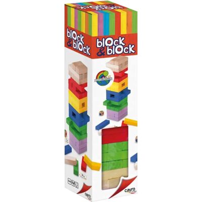 Jeu de société Cayro - Block & Block - Jouet éducatif pour enfants - Publicité Jeu de société Cayro - Block & Block - Jouet éducatif pour enfants - Publicité