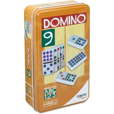 CAYRO Double 9 Couleurs - Jeu de dominos pour enfants CAYRO Double 9 Couleurs - Jeu de dominos pour enfants
