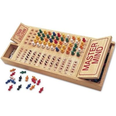 Gioco da Tavolo Master Mind Cayro - 36x17x4.5cm - Legno - 2 Giocatori Gioco da Tavolo Master Mind Cayro - 36x17x4.5cm - Legno - 2 Giocatori