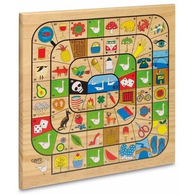 Cayro Trä Parchís Oca Bräde 29x29cm - Familjespel Cayro Trä Parchís Oca Bräde 29x29cm - Familjespel