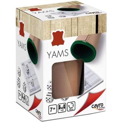 CAYRO Yam's Deluxe - Vit - Brädspel CAYRO Yam's Deluxe - Vit - Brädspel