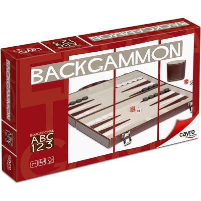 Cayro Backgammon - Gioco di Strategia per 7+ - Polypiel Cayro Backgammon - Gioco di Strategia per 7+ - Polypiel