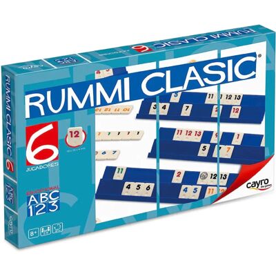 Cayro Rummikub Classico 6 Giocatori - Gioco da Tavolo Cayro Rummikub Classico 6 Giocatori - Gioco da Tavolo