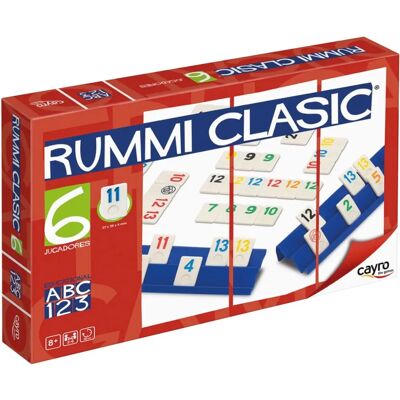 Cayro Rummi Classic Brettspiel - Für 2 Spieler - Ab 3 Jahre Cayro Rummi Classic Brettspiel - Für 2 Spieler - Ab 3 Jahre