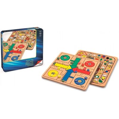 Cayro Trä Parcheesi - Utbildande Brädspel för Barn Cayro Trä Parcheesi - Utbildande Brädspel för Barn