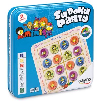 Cayro Mini Sudoku Party Juego de Mesa de Madera - Diversión en Familia Cayro Mini Sudoku Party Juego de Mesa de Madera - Diversión en Familia